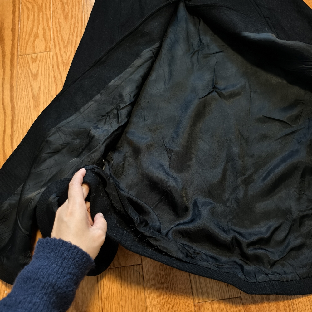 Zara Manteco Cape Coat S Bts Suga Wear